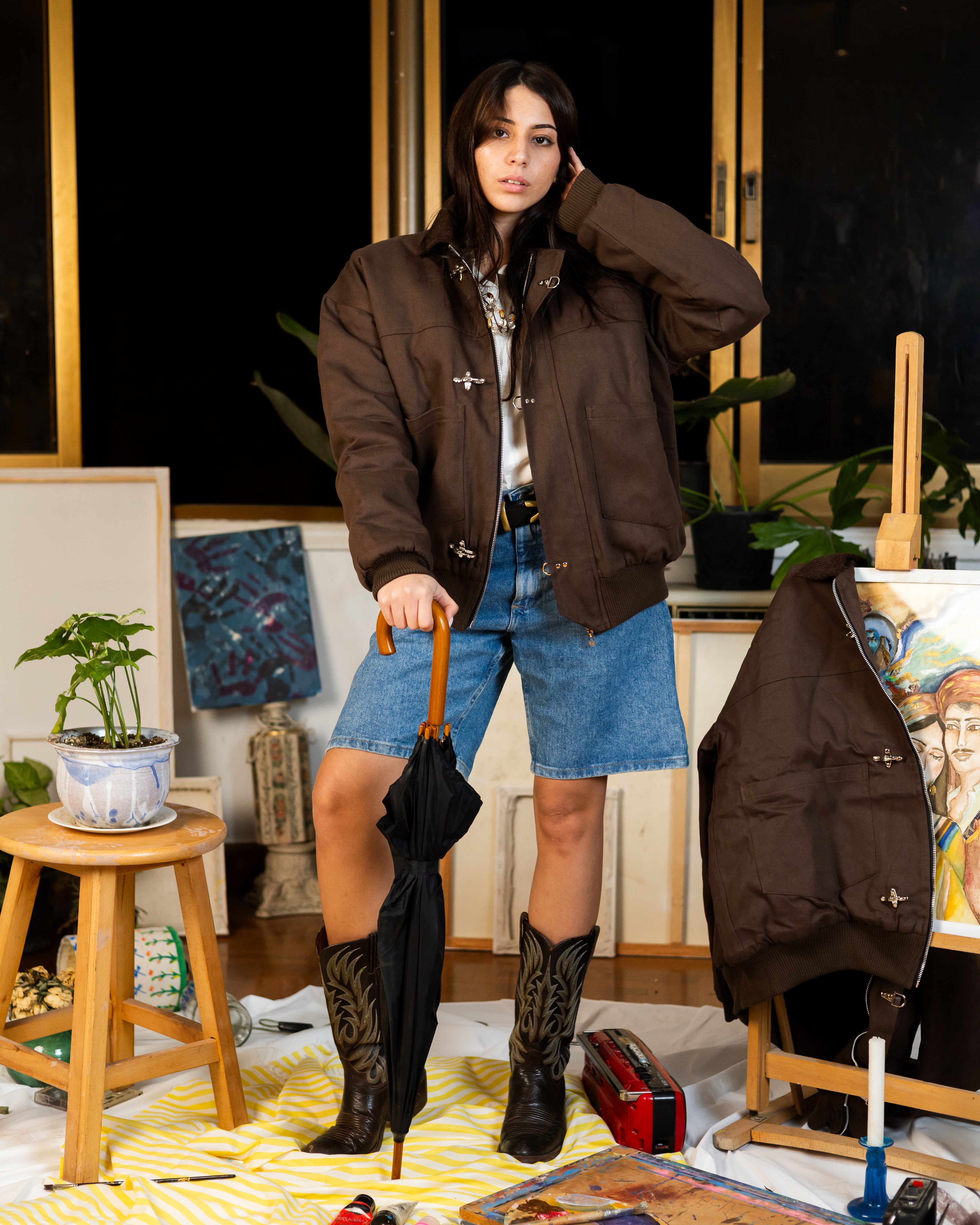 Hardlock Jacket Brown