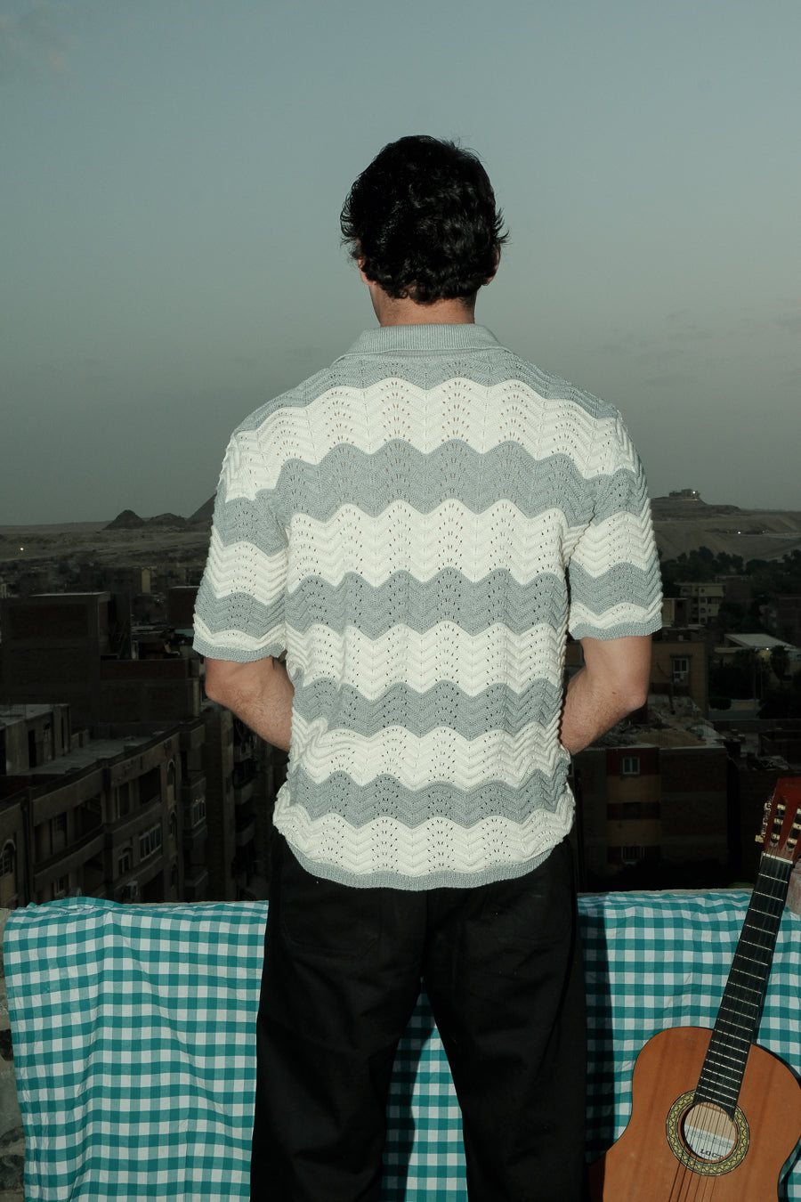 Morning Fog knit