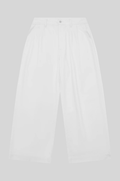 AZL Double Pleated Pants White